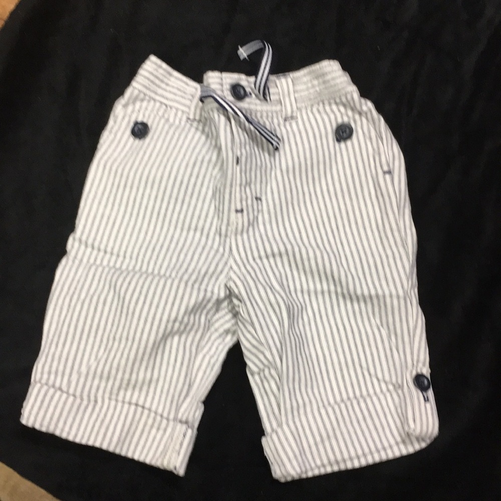 Pinstripe khakis girls wear